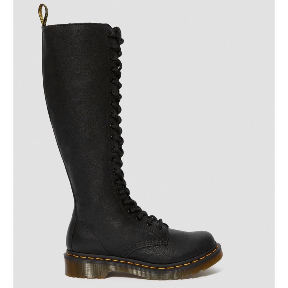 Dr Martens 1B60 VIRGINIA LEATHER KNEE HIGH Boots - Picture 3 of 7